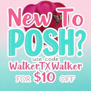 New To Posh? Get $10 Off With Code WalkerTXWalker